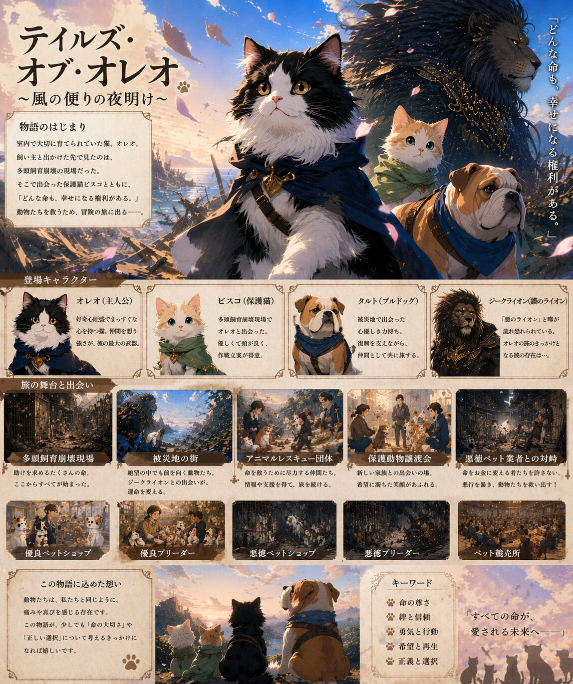 テイルズ・オブ・オレオ〜風の便りの夜明け〜 宣材ポスター