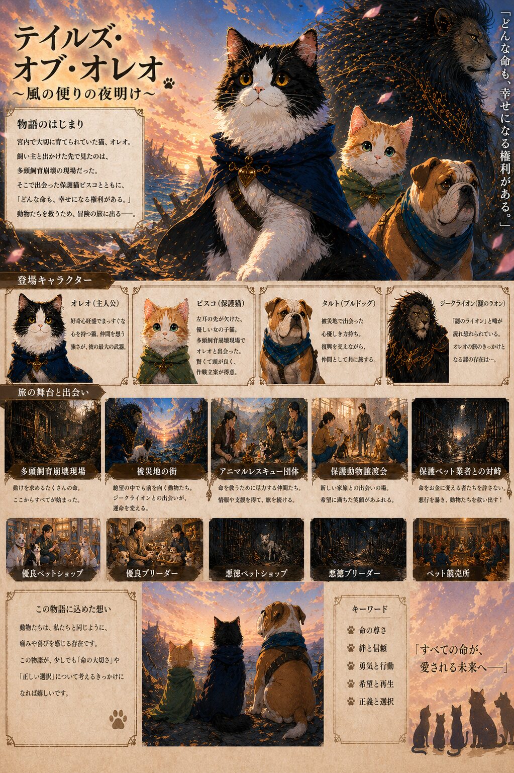 テイルズ・オブ・オレオ〜風の便りの夜明け〜 宣材ポスター
